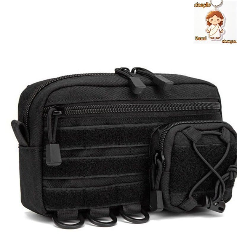 Outdoor EDC Saco De Armazenamento De Ferramentas De Emergência molle Sistema De Cinta Para Celular Cintura