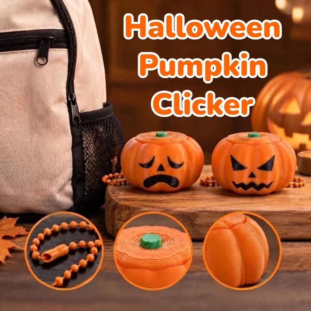 Chaveiro AHMVEX Halloween Pumpkin Clicker , Pingente Criativo Impresso Em 3D De Brinquedo Fidget , Engraçado