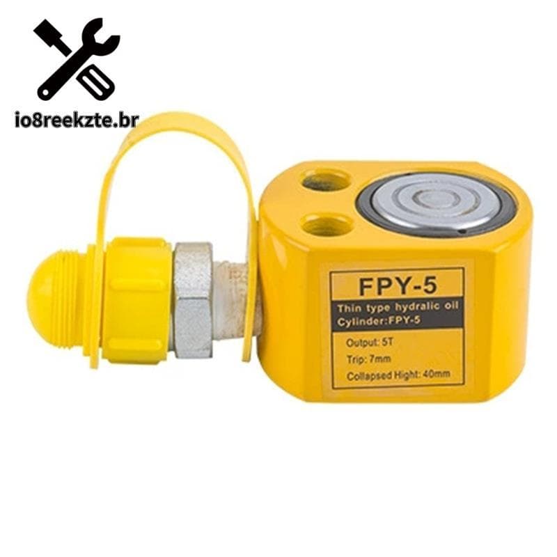 Macaco De Elevação Hidráulico Vertical Manual Ultrafino 5T Split Booster Hydrocilinder Jack Portátil