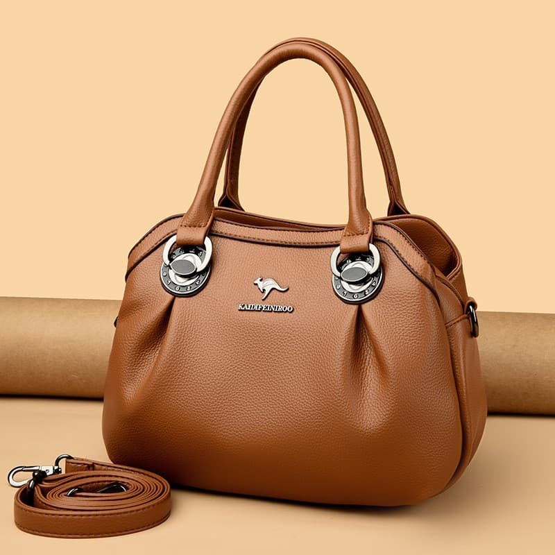 Bolsa feminina novo estilo 2026 de meia-idade atmosférica mãe bolsa mensageiro bolsa de ombro feminina bolsa feminina