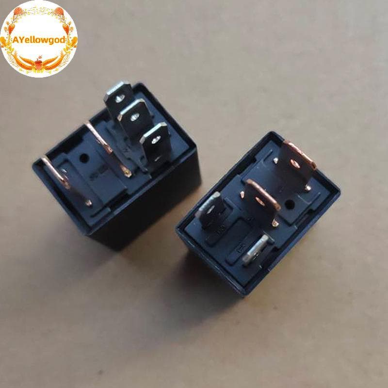 AYellowgod Car Tru Relay DC 24V 40A Corrente Nominal 1NO 1NC SPDT 4/5 Pinos Relé De Alarme Automotivo Peças Automotivas