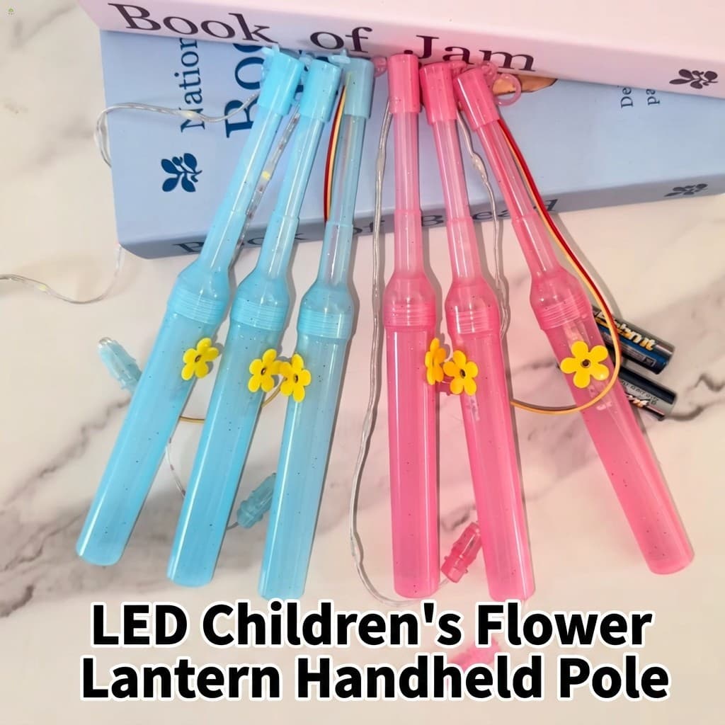 Lanterna Portátil Com Alça Colorida-Poste De Luz DIY Para Crianças Do Festival Meio Outono