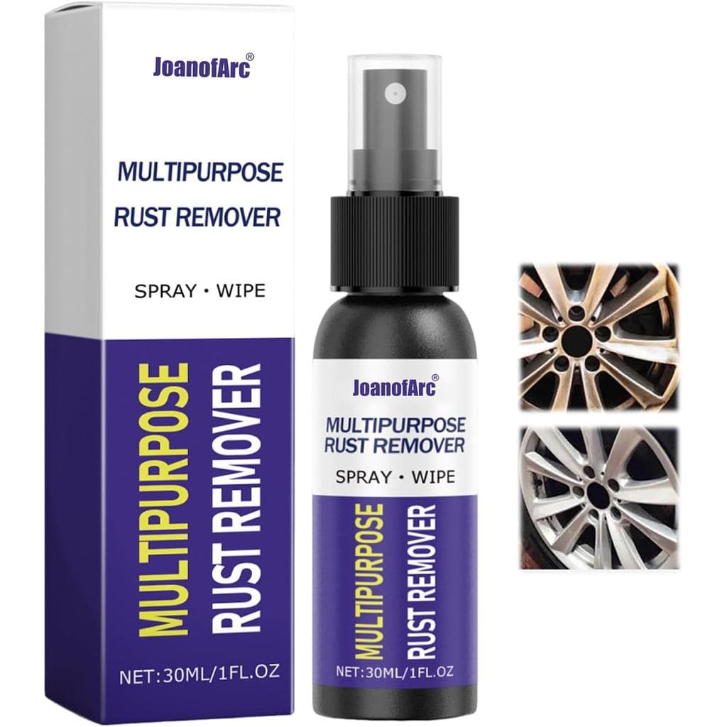 Spray Removedor de Ferrugem JoanofArc para Metal, Removedor de Manchas de Ferrugem Multiuso, Limpador de Superfícies Múl