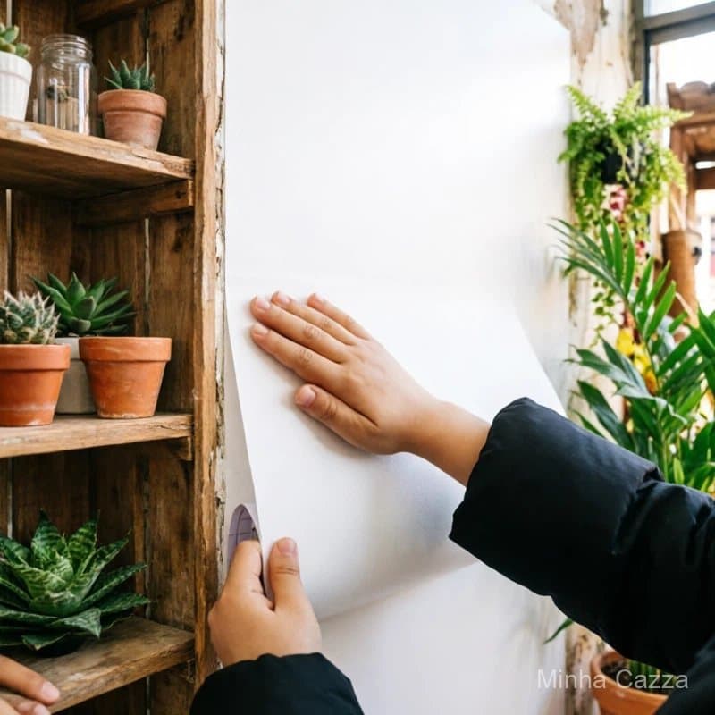 1/2/3 Pcs Branco Adesivo De Parede Fácil Aplicar Ambientes Diversos Estilos Variados Ótimo Custo-Benefício