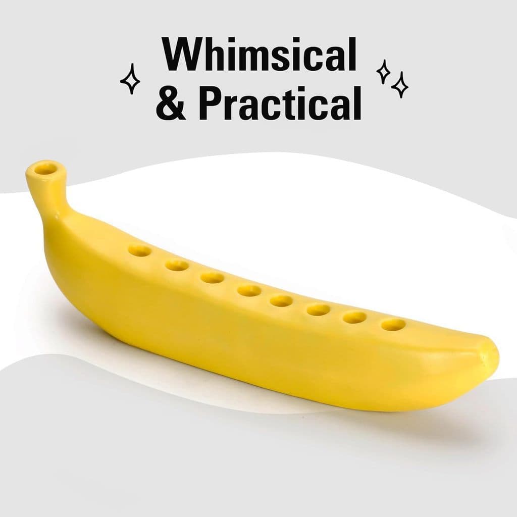 Venda quente criativo divertido novo estilo portátil Banana castiçal