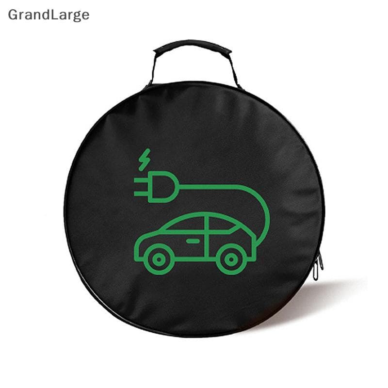 [GrandLarge] Bolsa De Cabo De Carregamento De Veículo Elétrico Armazenamento Carregador De Carro Organizador De Porta-Ma