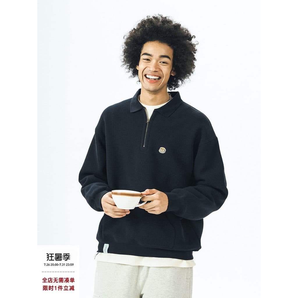 714street meio zíper moletom americano masculino feminino 2024 primavera outono Street wear jaqueta casal usar camiseta