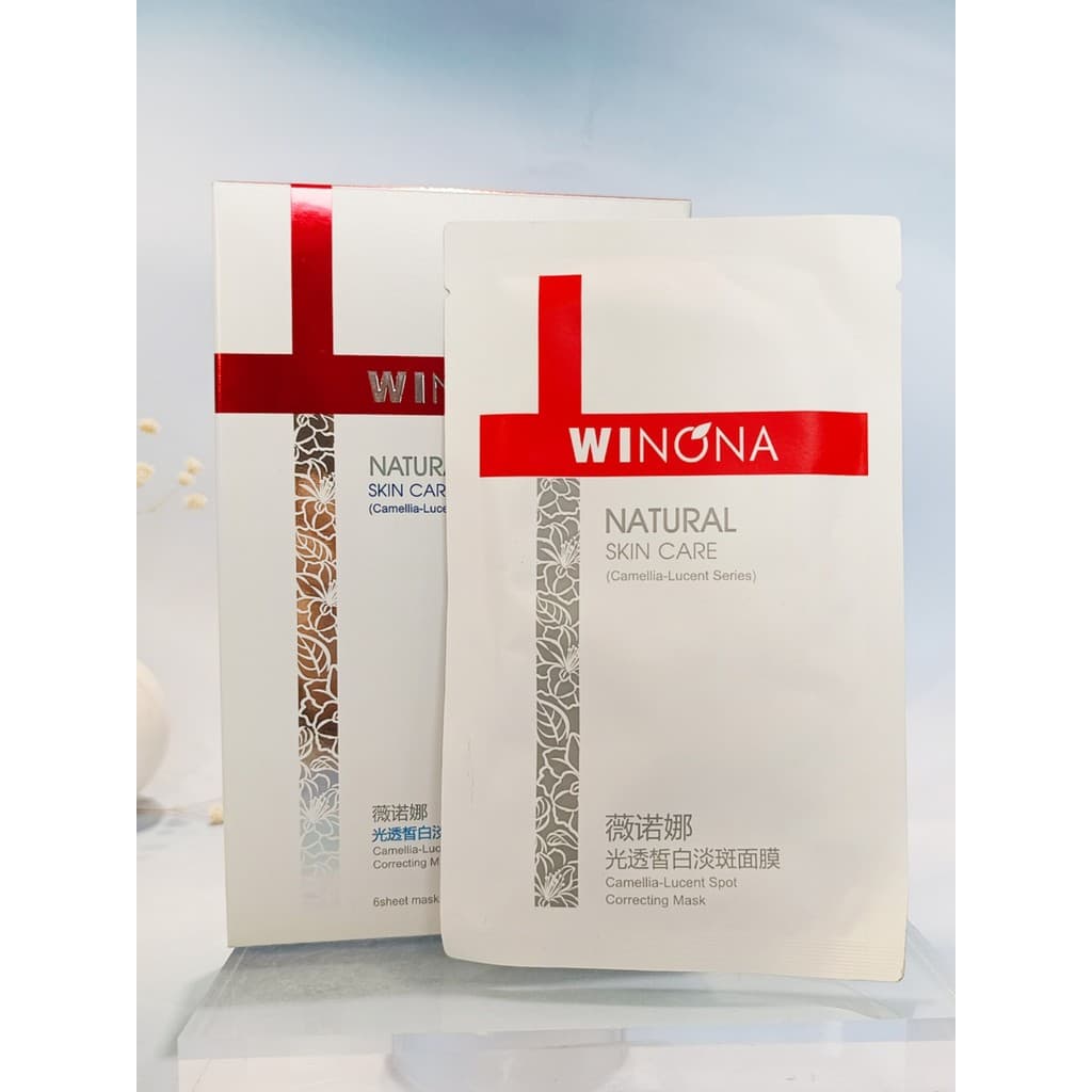 Verona Light Translúcido Branqueador Spot-Blemish-Blemish-Blemish Máscara 25ml 6pcs Caixa Clique diretamente Reparação o