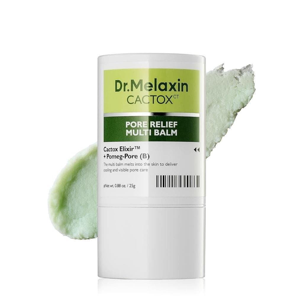 Dr.MelaxinCactoxPoreReliefMultiBalmStick – Bálsamo Facial Refrescante e Redutor de Inchaço com Zinco PCA e ADENOSINA par