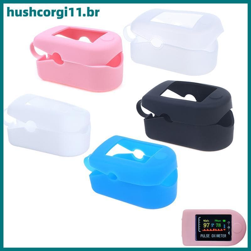 HUSH Capa Protetora De Silicone Para Oxímetro De Clipe De Dedo E Medidor De Pulso BR