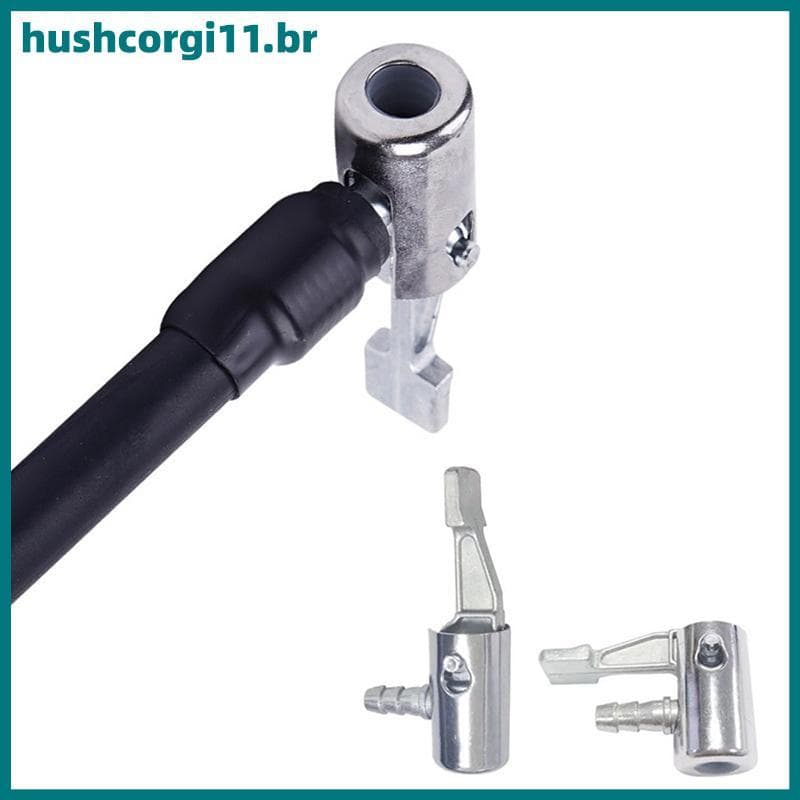 HUSH Inflator Bocal Bomba De Ar Peças Reparo Liga Zinco Boca Bicicleta Carro Elétrico BR
