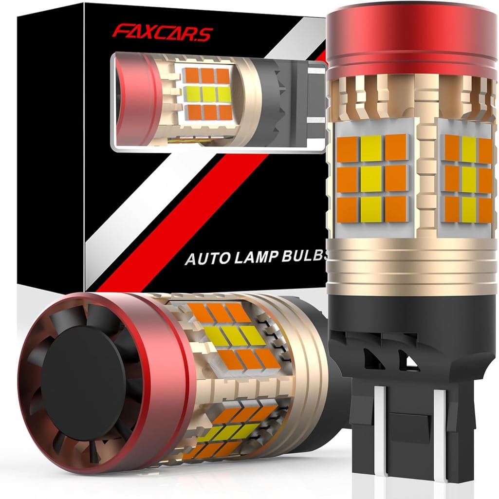 7443NA 7444NA WY21W Lâmpadas LED Switchback para Ford F150 F250 F350 F450 F550 Super Duty, Luz de Sinalização Dianteira,