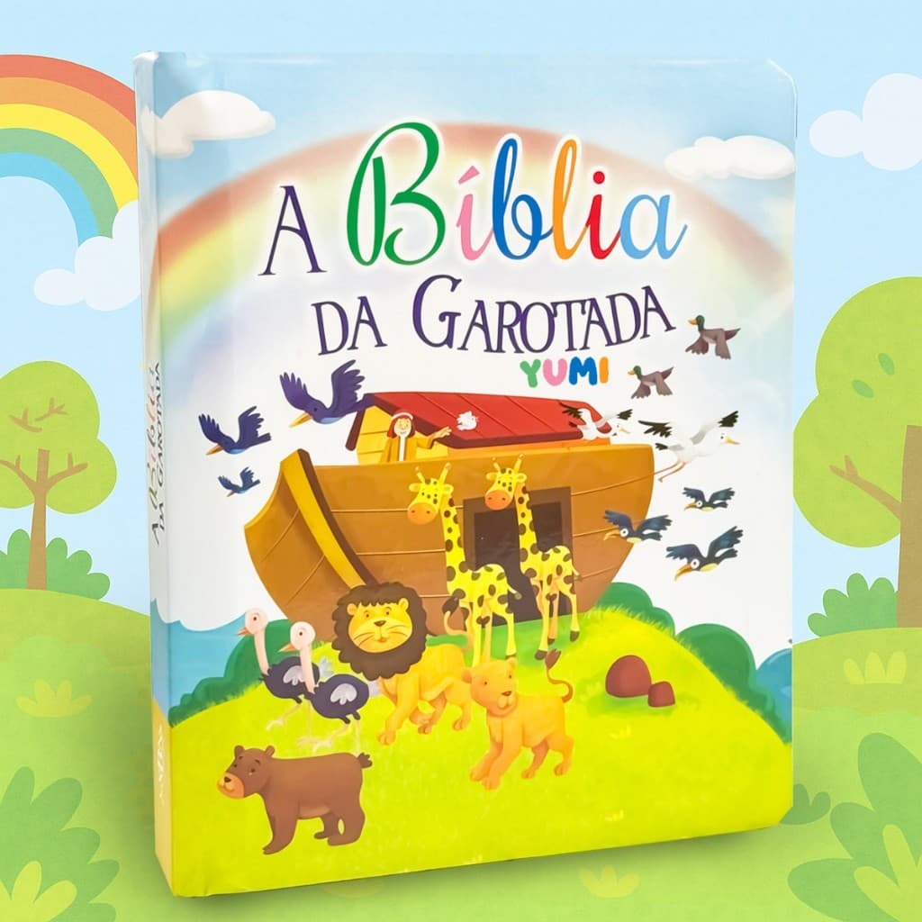 Livro A Bíblia Da Garotada Leitura Religiosa Para Crianças Animação Realista Qualidade Premium