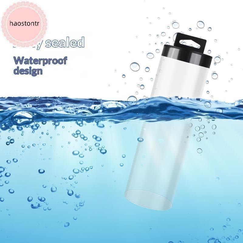 Haostontr Pileball Ball Holder Tube Cilindro Transparente Com Tampa De Abertura Fácil Para Armazenamento De Bolas Vazias