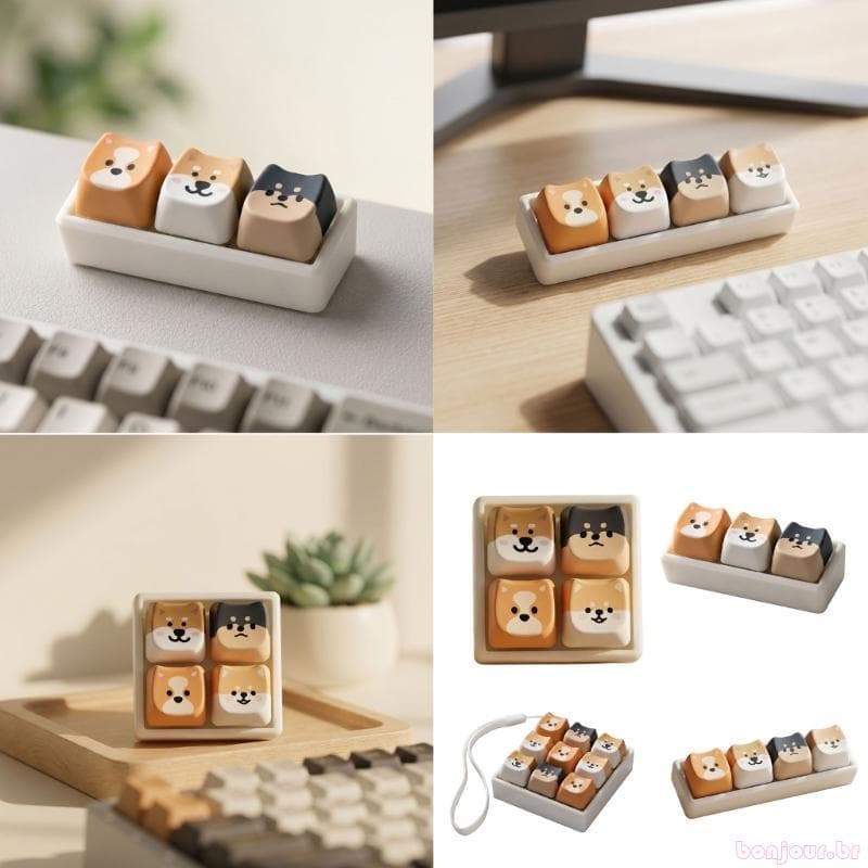 Teclado Brinquedo Portátil Impresso 3D Para Alívio Do Estresse