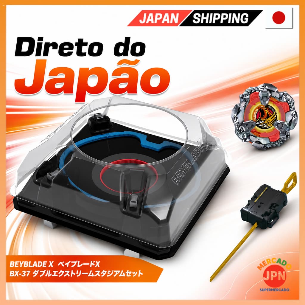 TAKARA TOMY BEYBLADE X BX-37 Double Estadio Extreme Set Direct from JAPAN