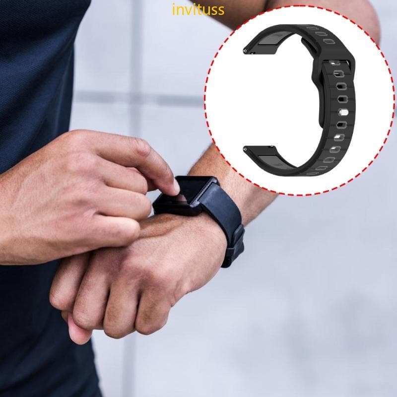 Inv Watch Silicone Band Pulseiras Liberação Rápida Para Straps