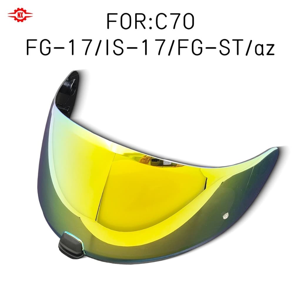 Para HJC C70 FG-17 IS ST az Compatível Capacete De Motocicleta Viseira Solar-Lente PC ,