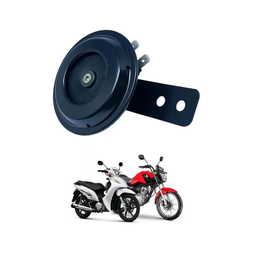 Buzina De Moto Universal Paquerinha 12v Honda Yamaha Suzuki