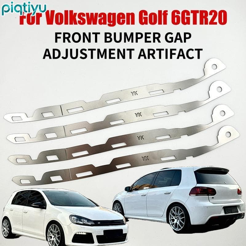 PIQTI Golf 6 R20 2009 2014 Suporte 2 Peças Conjunto De Braet De Aço Inoxidável Reforçado Acessório De Carro De Substitui