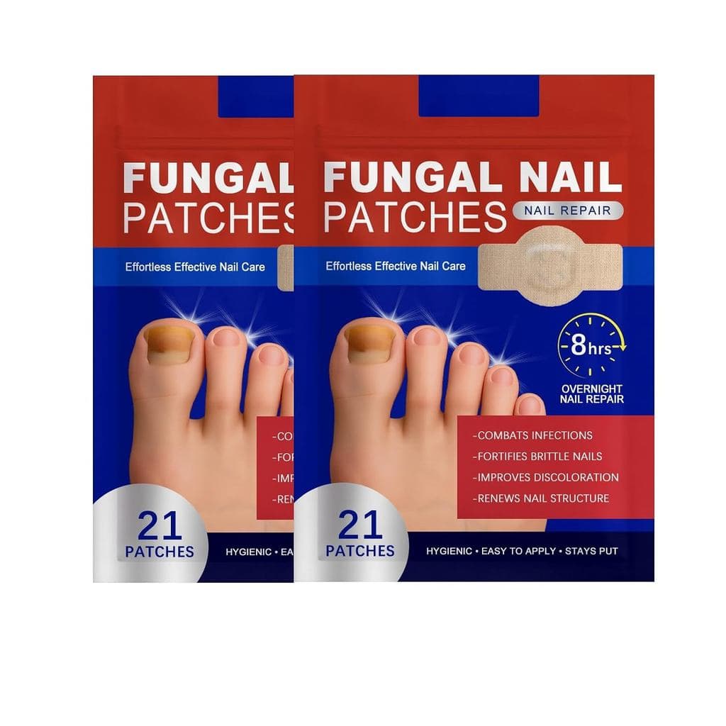 2 Pacotes de Adesivos para Unhas com Fungos, Adesivos Noturnos para Mãos e Pés, para Unhas Danificadas, Unhas Encravadas