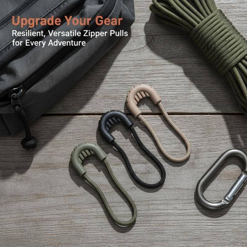 5 Pçs Destacável Zíper Puxar Substituições Leve Portátil Fix Kit Para Mala Bapa Tenda Viagem Saco De Escola