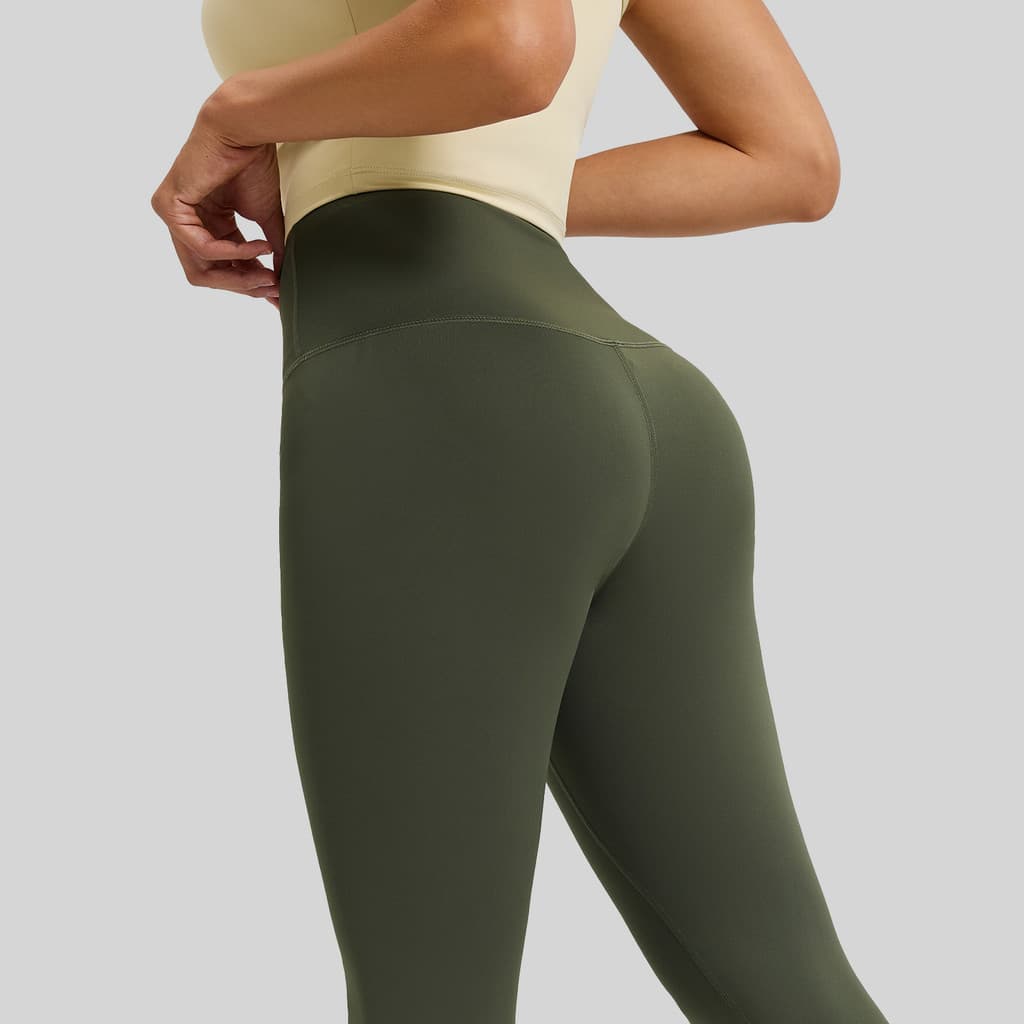 Juyitang sem linha embaraçosa pêssego Hip-Lifting calças de Yoga cintura alta abdômen-estreito correndo esportes nu sent