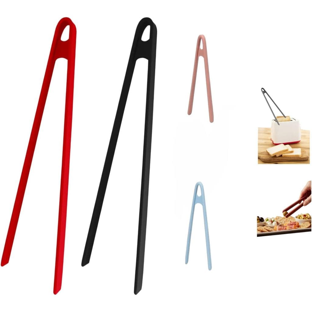 4 Peças de Pegadores de Silicone para Cozinha, 11,8 e 5,51 Polegadas |   Utensílio de Churrasco Antiaderente e Resistent