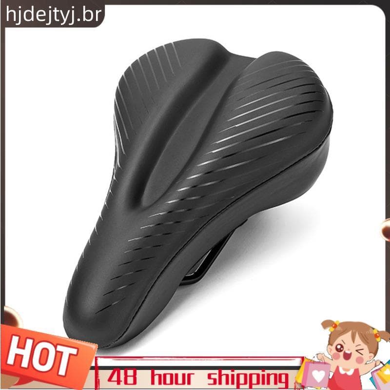 Capa De Selim De Bicicleta PU Respirável Rebote Espuma De Silicone Assento Mountain Bike Almofada Acessórios