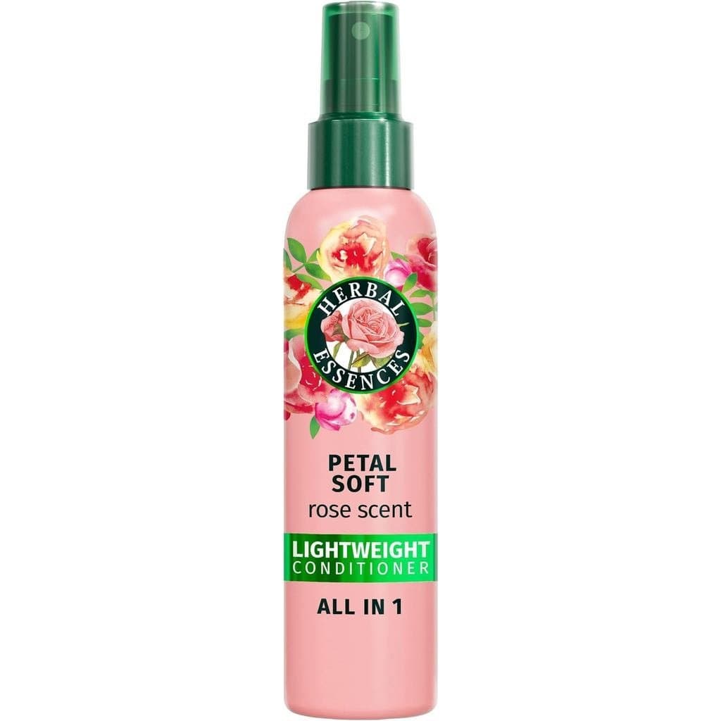 Condicionador Herbal Essences com Aroma de Rosa, Leve e Suave, Tudo em Um, 145ml, Desembaraça, Nutre, Controla o Frizz,