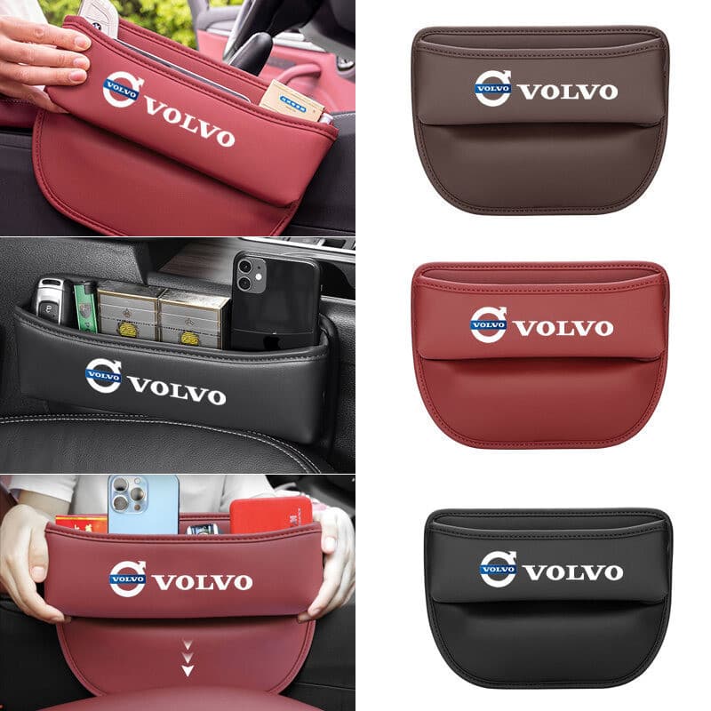 Caixa Organizadora para Espaço entre Assentos de Carro para Volvo XC40 V40 S60 S90 XC60 XC90 V50 V60 V90, Organizador An
