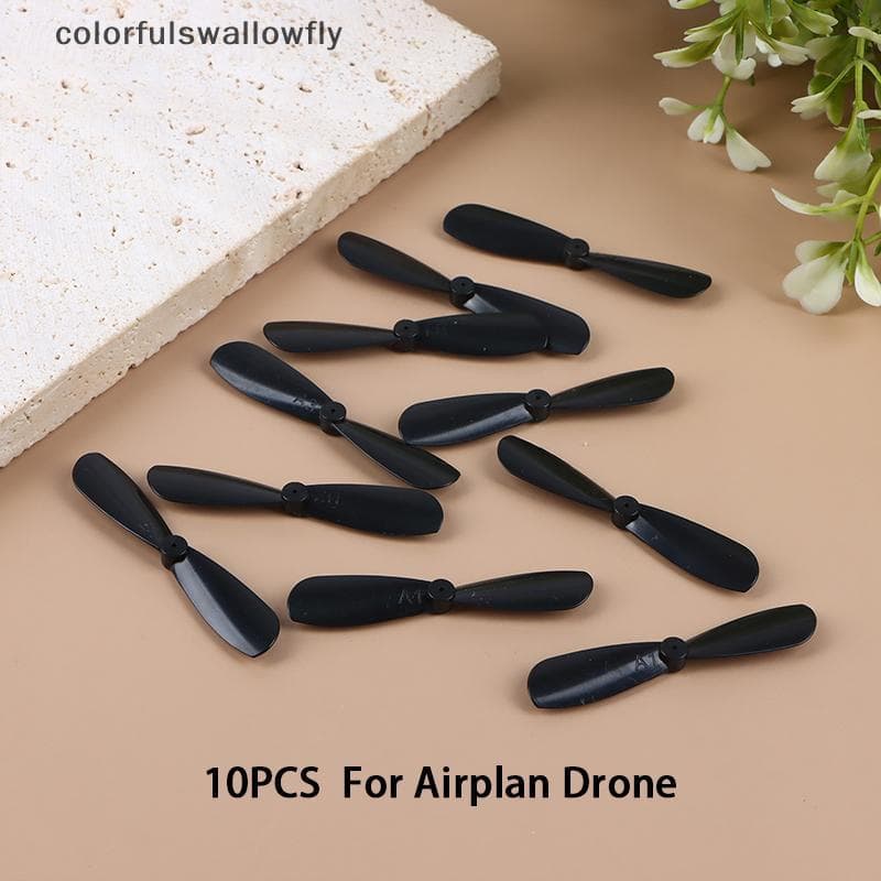 CSF 10pcs 46mm 0.8mm CW CCW Hélices Lâminas Principais Para 716 615 720 Coreless Motor Drone