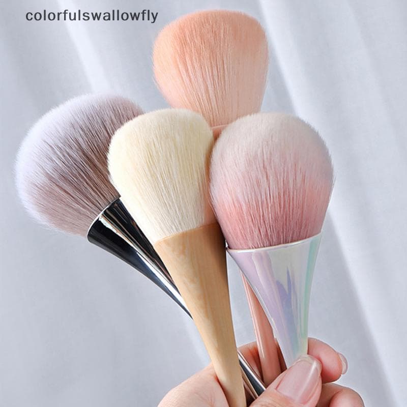 CSF Pincel Para Unhas Manicure Cabeça Grande Flor Em Pó Blush Ferramenta De Beleza
