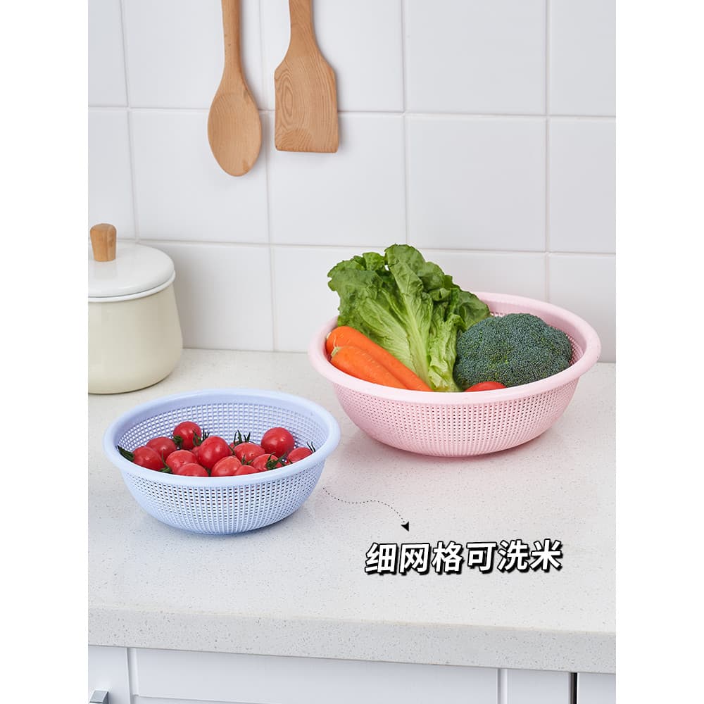 Huifeng Xinjia casa lavável arroz grade fina pequena peneira de gotejamento peneira de limpeza cesta de lavagem de veget