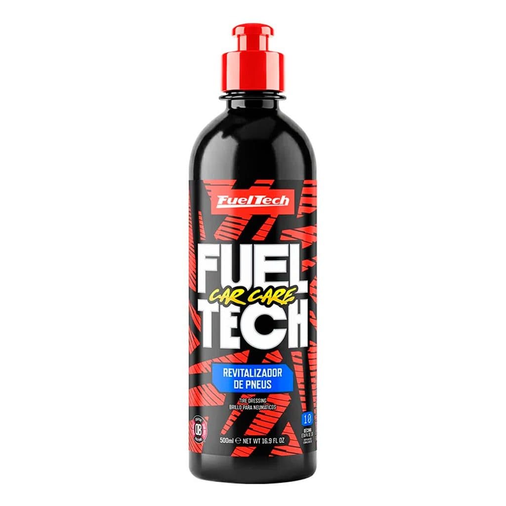 Pneu Pretinho FuelTech CarCare Revitalizador de Pneus - 500ml