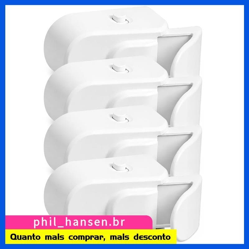 Nenhuma Perfuração Necessária Para Fácil Instalação , 4 Fechaduras De Porta De Segurança Infantil (Interior) Portas De Q