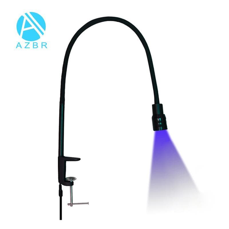 Lâmpada De Cura Com Cola UV , 10W , Luz De Mesa , Beleza Para Cílios Fototerapia LED , Extensão De Falsos , Plugue Ue