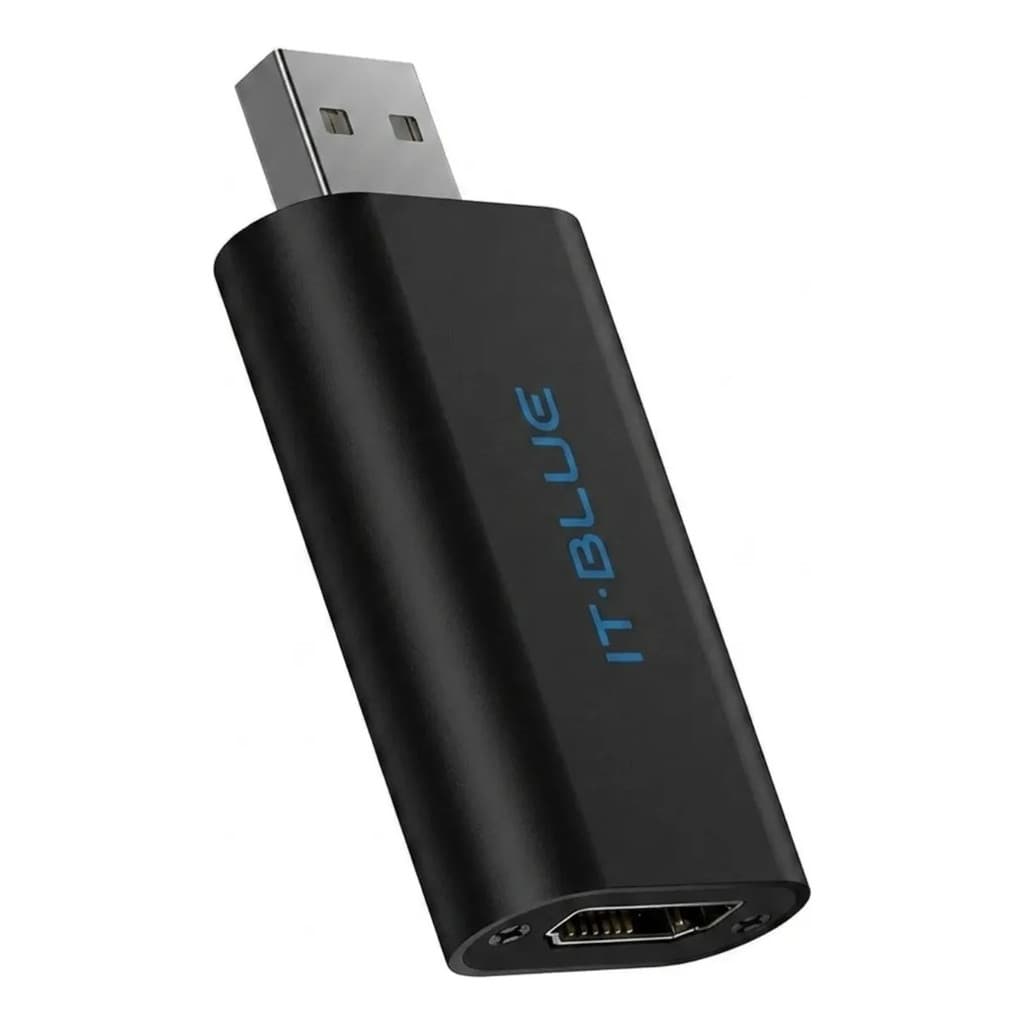 Placa De Captura De Vídeo Hdmi Para Usb It-blue Le-4146 Full