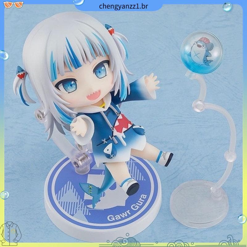 Ídolo Virtual Nendoroid hololive 1688#鲨鱼妹妹噶呜古拉手办模型玩具 Ornamentos Ornamentos Ornamentos