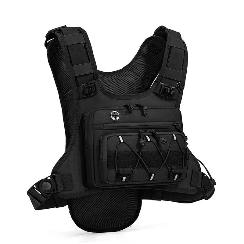 Mochila de Hidratação para Homens, para Atividades ao Ar Livre, Camping, Corrida, Ciclismo, Viagens, Colete Refletivo