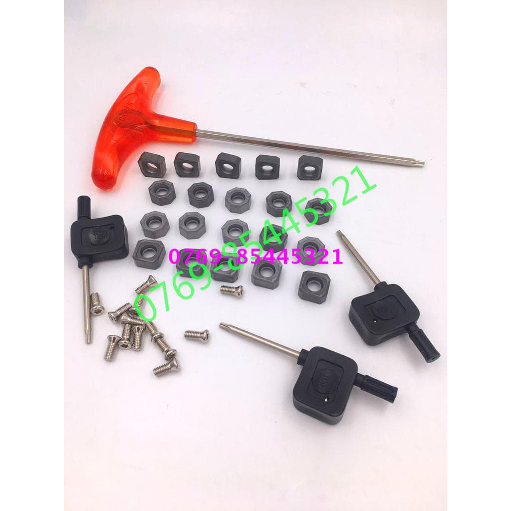 S2 Super duro torx faca lidar com chave bandeira vermelha faca lidar com bloqueio torx chave CNC faca acessórios