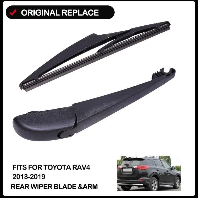 Braço E Lâmina Do Limpador De Para-Brisa Traseiro Limpo TOYOTA RAV4 2013 2017 2018 2019 Highlander Compass