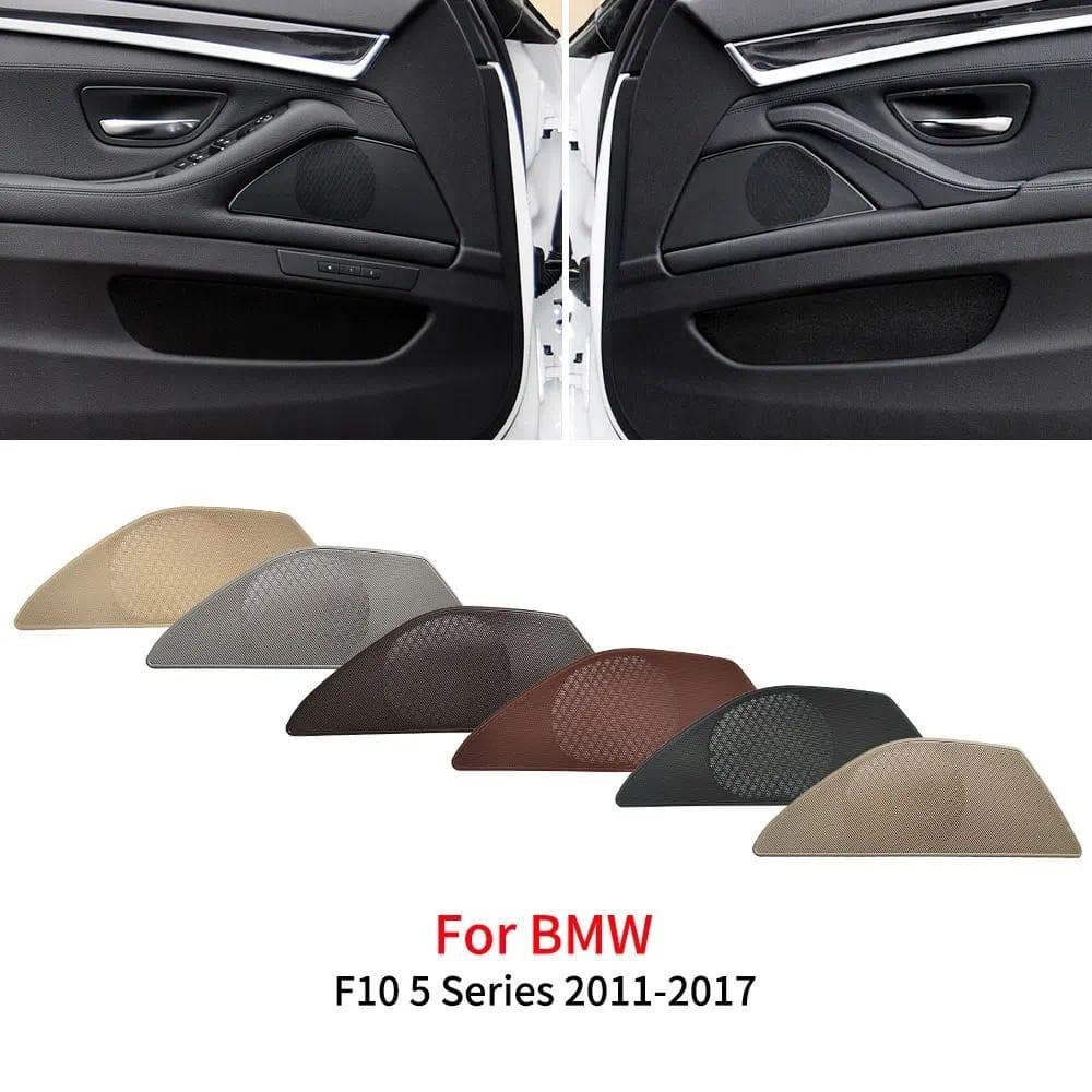 LHD Porta Dianteira Do Carro Alto-Falante Tweeter Capa Áudio Trompete Caso Acessório Para Bmw F10 F11 Série 5 520 523 52