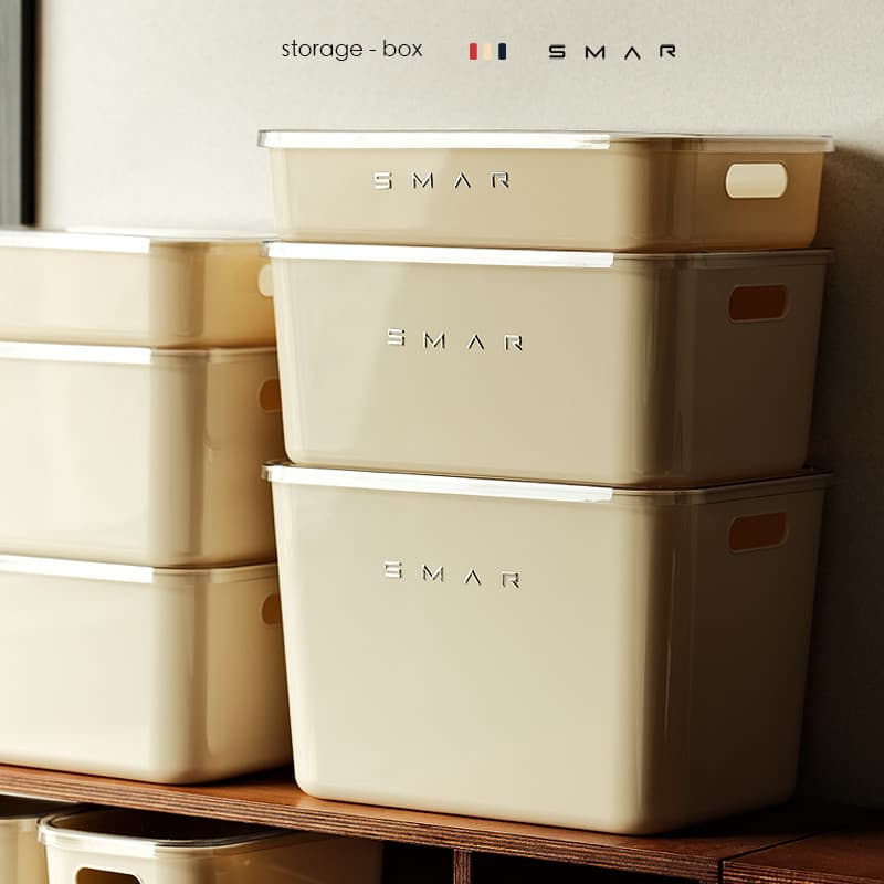 Caixa de armazenamento de mesa artigos diversos cosméticos brinquedos lanche caixa de armazenamento escritório papelaria