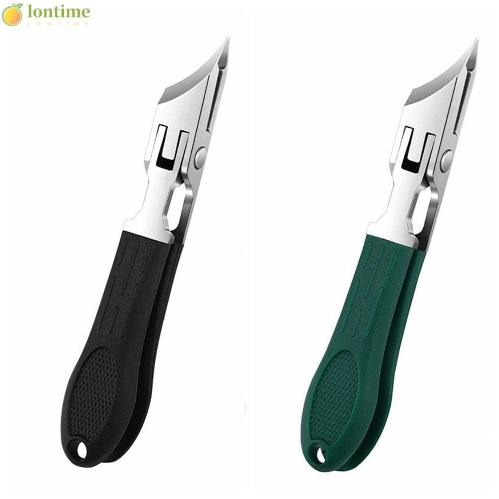 Cortador De Unhas LONTIME Com Borda Inclinada , Aparadores Oblíquos De Aço Inoxidável Bico De Águia , Anti-Respingos