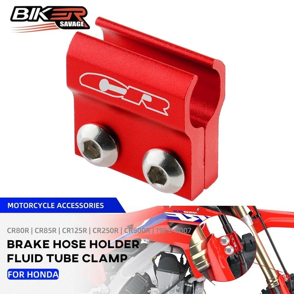 Peças De Braçadeira De Mangueira De Freio Dianteiro De Motocicleta Para HONDA CR 80R 85R 125R 250R 500R 1992-2007 Suport