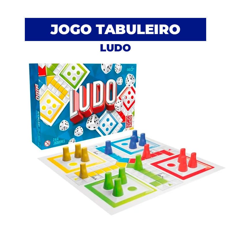 Jogo de Tabuleiro Ludo – Coluna