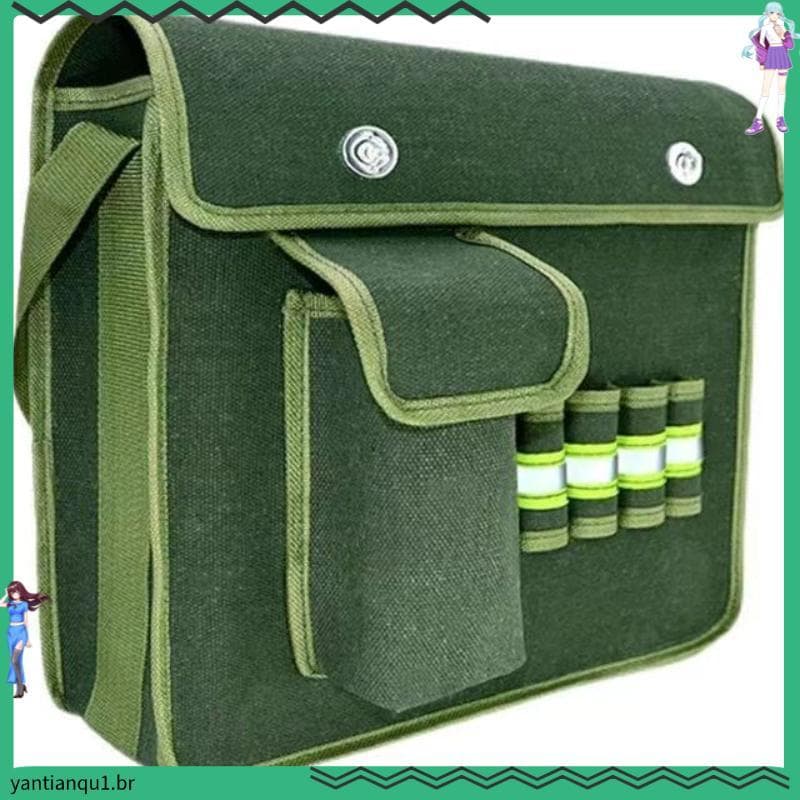 Kit de ferramentas de lona para elogios, 5147 pessoas, ombro, eletricista, kit de ferramentas de reparo, vergalhão, trab