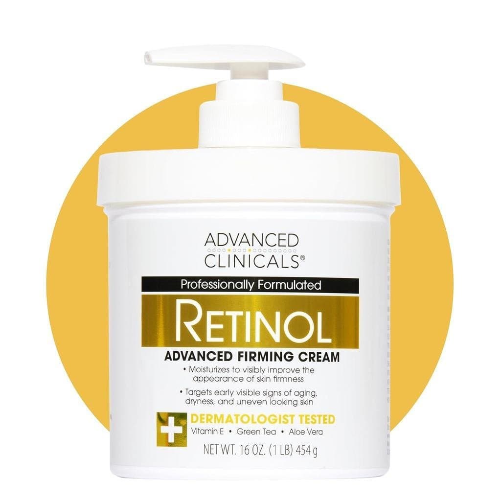 AdvancedClinicalsLoção Corporal e Hidratante Facial com Retinol |   VisibleAntiAgingCareRetinolBodyForWomen&Men combate