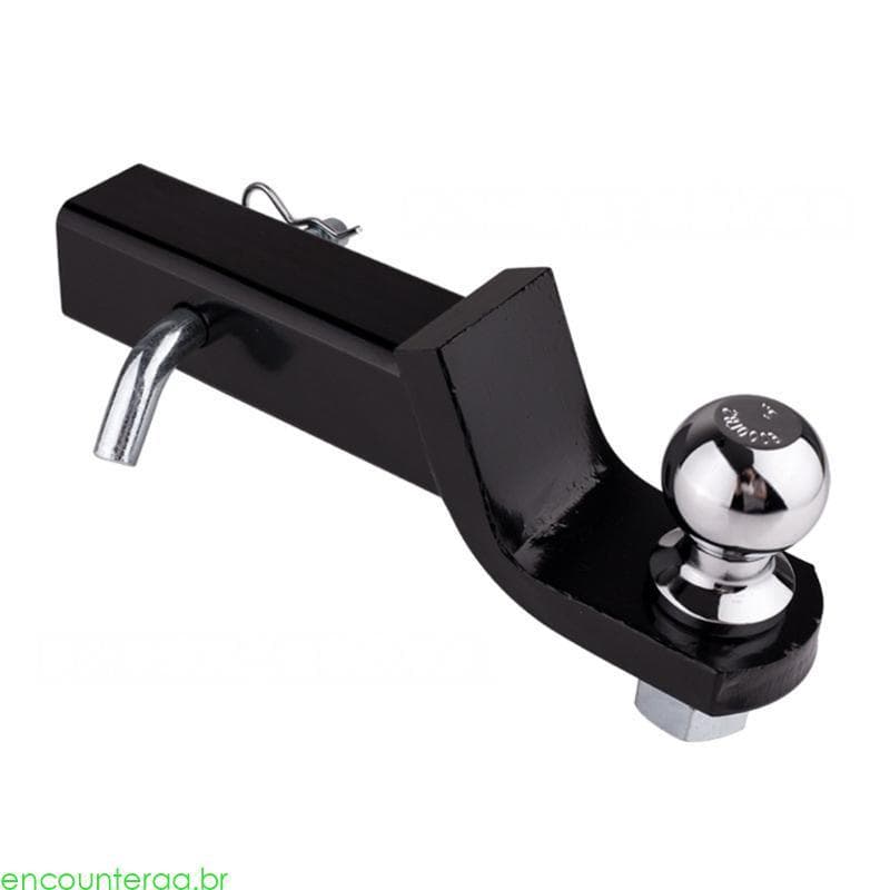 Encontrora 50mm Acoplador Reboque 2 Queda Ascensão Ajustável Engate Montagem Para Reboques Motocicleta